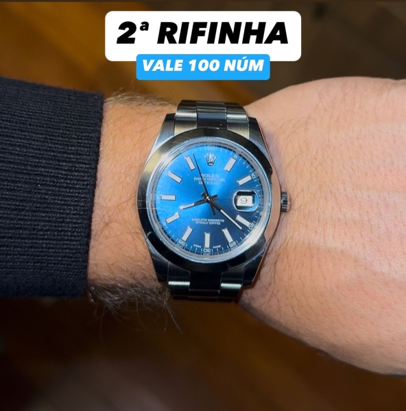 2ª RIFINHA ROLEX DATEJUST 41MM