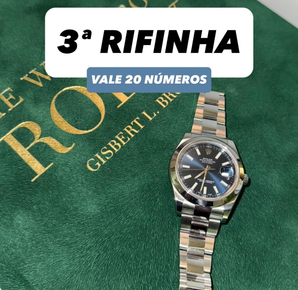 3ª RIFINHA ROLEX DATEJUST BLUE DIAL